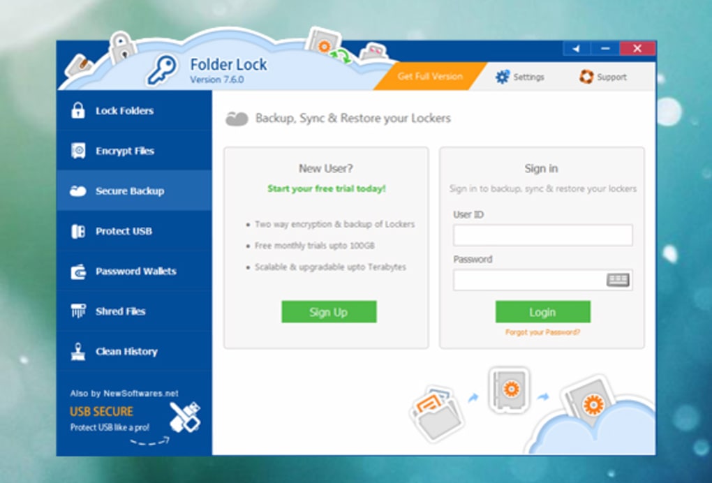 Folder lock software free download for windows 7